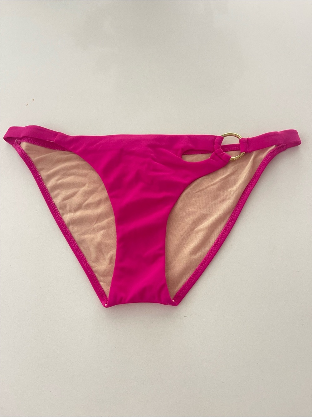 L'Agent By Agent Provocateur Fuchsia Adrina Cut Out Bikini Bottoms New Small - Picture 5 of 6